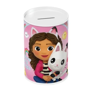 DIAKAKIS METALOWA SKARBONKA 10x15CM KOCI DOM. GABI