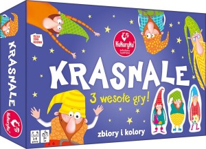 Kukuryku Krasnale - logiczna Gra planszowa na refleks i spostrzegawczość