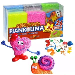 Piankolina 5 kolorów dodatki