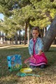 Fru blu zestaw Soap Bubbles - DKF0169 + płyn 3 litry w box'ie z kranikiem