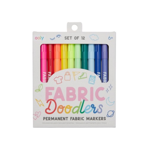 MARKERY DO TKANIN zestaw 12 szt. Fabric Doodlers 1.jpg