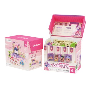 Mini Waffle Princess Mini Waffle 280 elementów Księżniczka