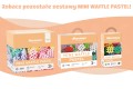 Klocki konstrukcyjne Mini Waffle 70 elementów Pastel MARIOINEX 903667 1.jpg