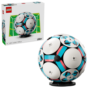 LEGO® Editions Sports 43019 Piłka Nożna – Kolekcjonerski Model Piłki 1498 el.