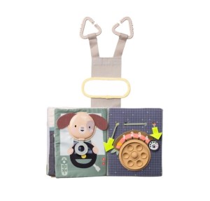 Taf Toys Interaktywna Książeczka Manipulacyjna do Samochodu Wesoła Podróż