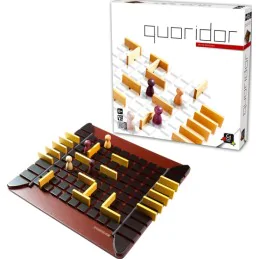 Gigamic Quoridor IUVI Games – drewniana gra logiczna strategiczna