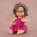 Lalka dziewczynka Europejka DS z okularami 38 cm My Friends & Me, Miniland Dolls 4.jpg