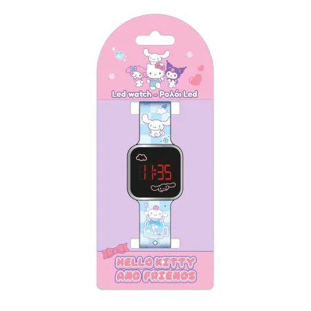 Zegarek Cyfrowy LED Cinnamoroll dla Dziecka Licencjonowany Diakakis 1.webp
