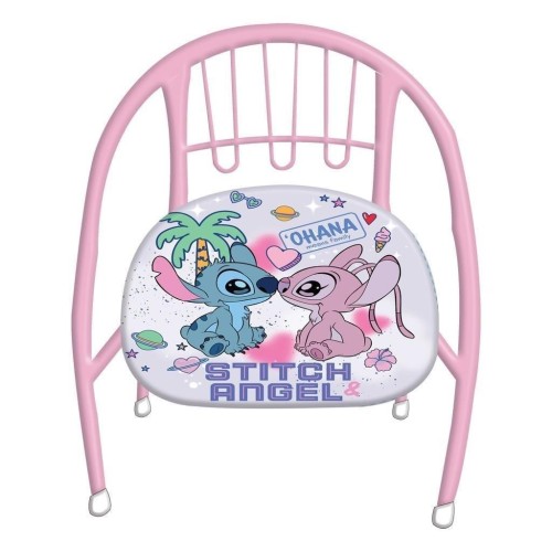 5205698823503 Krzesełko Metalowe Lilo & Stitch Różowy.jpg