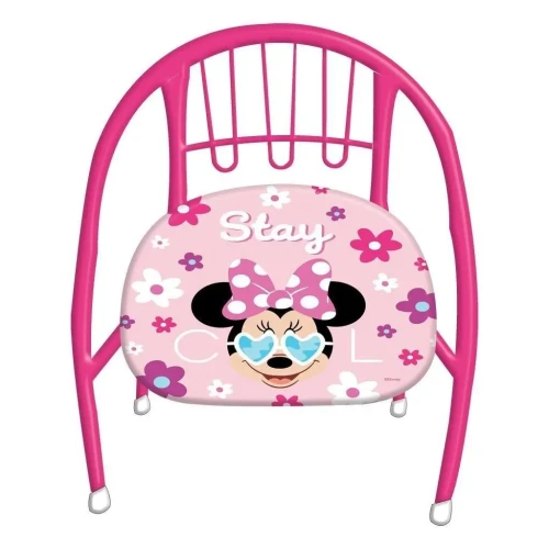 krzesełko metalowe dla dzieci Minnie Disney.webp