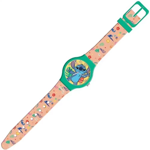 Zegarek Analogowy Lilo & Stitch dla Dziecka w Metalowej Puszce Disney Diakakis
