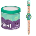 Zegarek Analogowy Lilo & Stitch dla Dziecka w Metalowej Puszce Disney Diakakis