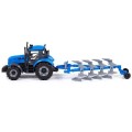 Traktor  Progress inercyjny z pługiem niebieski w pudełku.jpg
