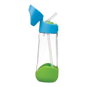 b.box Butelka Tritanowa Bidon ze Słomką 600 ml Ocean Breeze