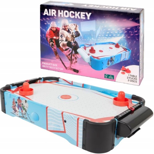 AIR HOCKEY Gra Stołowa 48,5 cm Dla 2 Graczy Mini Stół do Gry dla Dzieci.jpg