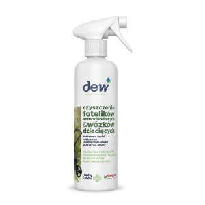 DEW Środek do czyszczenia fotelików samochodowych i wózków dziecięcych 500ml usuwa plamy i tłuszcz