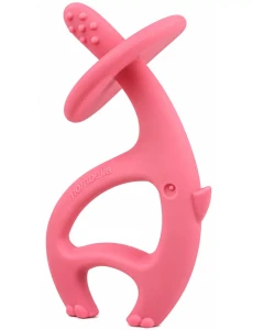 Mombella Tańczący Słonik Dancing Elephant Pink – gryzak dla niemowląt