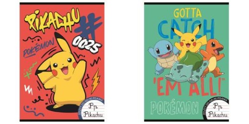 3701638741422 St. Majewski Zeszyt do nauki pisania A4 Pokemon linia dwukolorowa 32 kartki.jpg