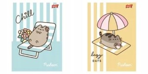 Pusheen Zeszyt A4 32 kartki w kratkę – klasa 1-3