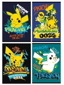 Pokemon Zeszyt A5 32 kartki w kratkę - szkolny