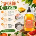 ZIELKO Płyn do mycia naczyń CZERWONA POMARAŃCZA 5.webp