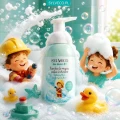 SYLVECO dla dzieci 3+ Pianka do mycia ciała i włosów guma balonowa 2.webp