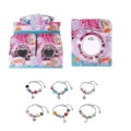 Bling Bandz Bransoletka z charmsami DIY kolorowe koraliki 8886457649953