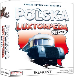 Egmont Polska Luxtorpeda – Odjazd! gra rodzinna