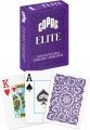 Copag Elite Karty do pokera plastikowe Jumbo Index Fioletowe.jpg