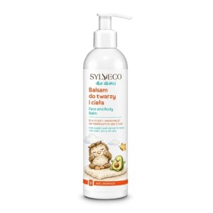 SYLVECO Balsam do twarzy i ciała, Olej Awokado, dla dzieci, 300ml