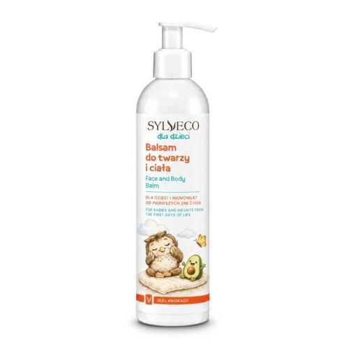 Balsam do twarzy i ciała, Olej Awokado, dla dzieci, 300ml, Sylveco.jpg