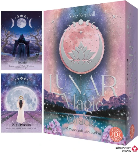 4250375110293 Cartamundi Lunar Magic Oracle – karty księżycowe z przewodnikiem