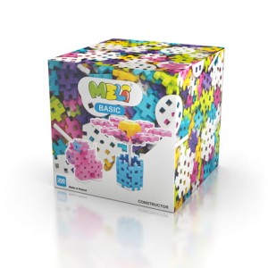 Klocki Meli Basic Constructor Pink 200 szt.