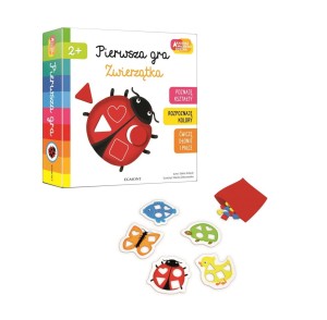 Zwierzątka. Pierwsza gra. Akademia Mądrego Dziecka EGMONT