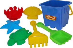 WADER Zestaw do piasku 7 elementów