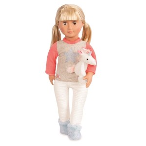 Zestaw ubranek dla lalek pidżama z jednorożcem – UNICORN WISHES - OUR GENERATION