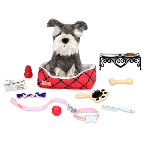 Zestaw akcesoriów dla lalki i pieska –  Pet Care Playset - OUR GENERATION