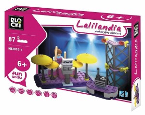 PROMOCJA Klocki Blocki - Lalilandia Wakacyjny Koncert 87 elementów