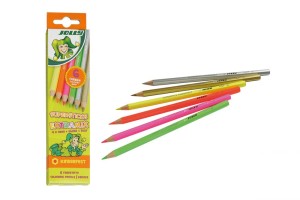 Jolly Kredki Extramix Metallic +Neon  6 szt
