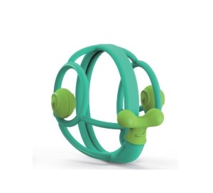 Mombella Gryzak z Grzechotką Ślimak Deluxe Blue