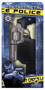 Gonher Zestaw policjanta Pistolet Kabura 433/0