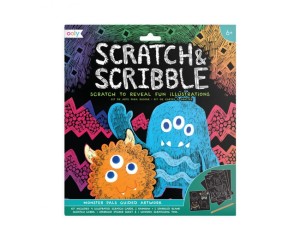 Zdrapywanka Scratch & Scribble -Potworki