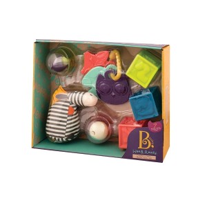B.Toys Wee B. Ready - Zestaw dla Niemowląt Czerwony